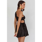 Asymmetrical Mini Dress